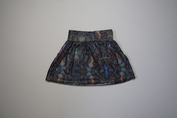Groovy Paisly Skort
