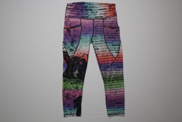 Ribbon Goddess Warrior Capris